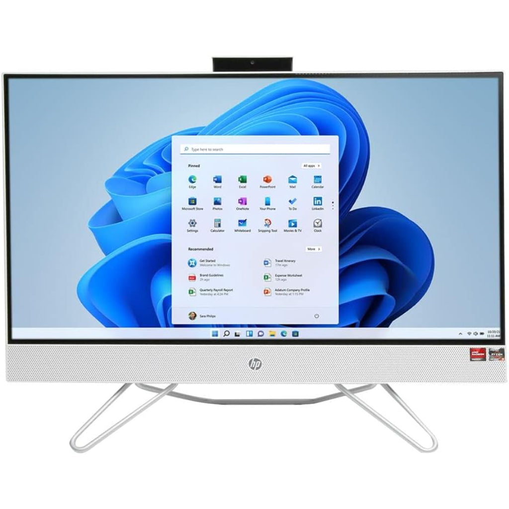 HP All-in-One 24-cb1021 PC, 23.8", AMD Ryzen 3, 8GB RAM, 256G