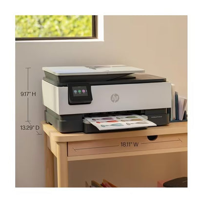HP OfficeJet Pro 8125e Wireless All-in-One Color Inkjet Printer, Print, scan, Copy, ADF, Duplex Printing, Home & Office - Professionally Refurbished